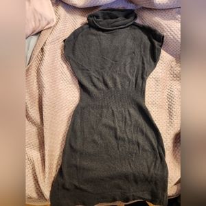 D. Exterior sweater dress, dark gray size M